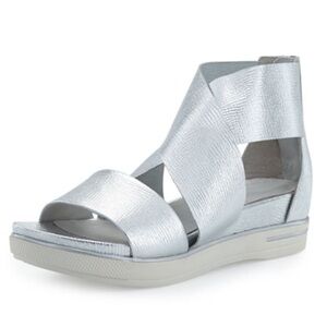 Eileen Fisher Sport Flatform Sneaker Sandal
Silver Size 9